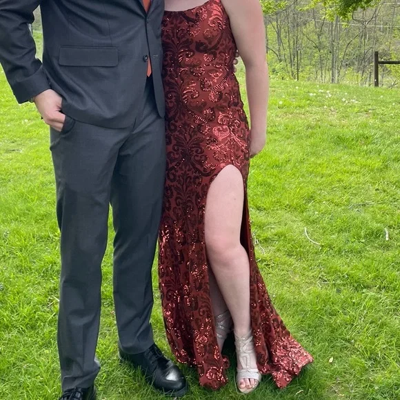 Dresses | Rust Colored Prom Dress